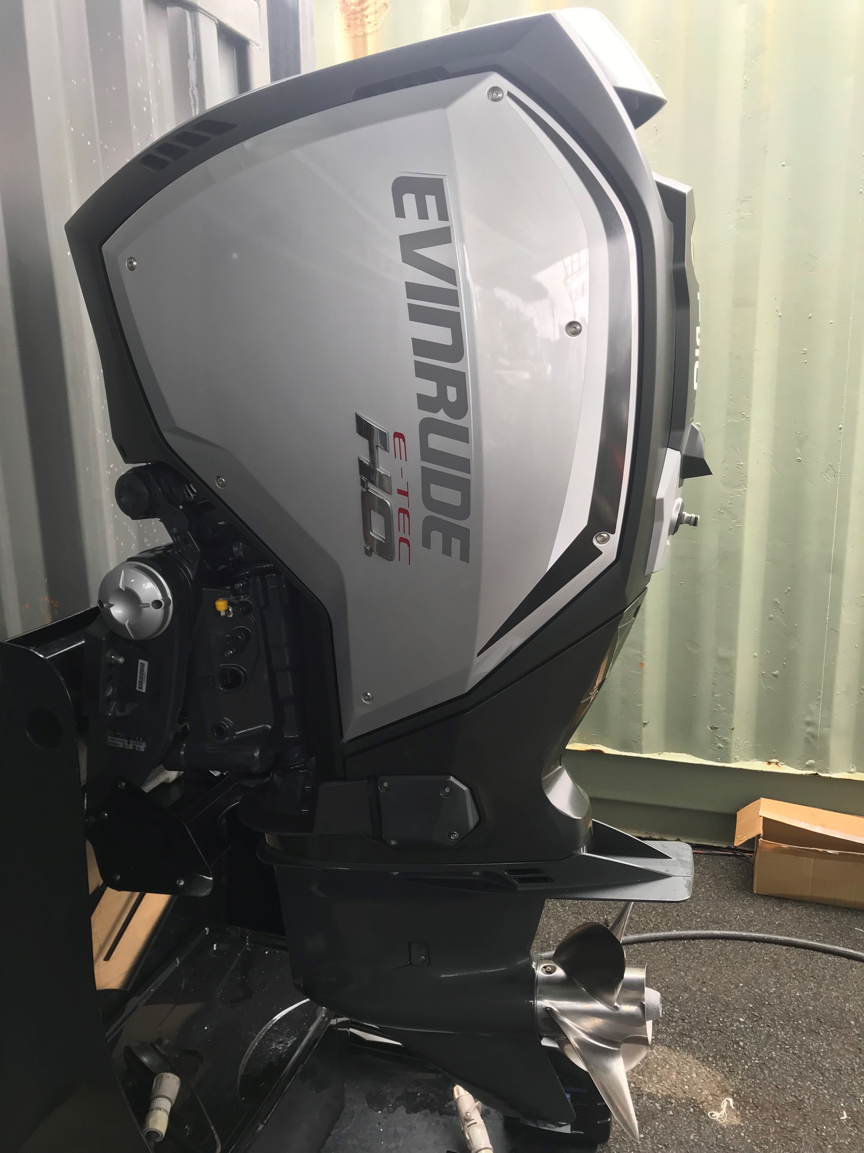 Used 2017 Evinrude C150FLH High Output ETEC G2 Outboard