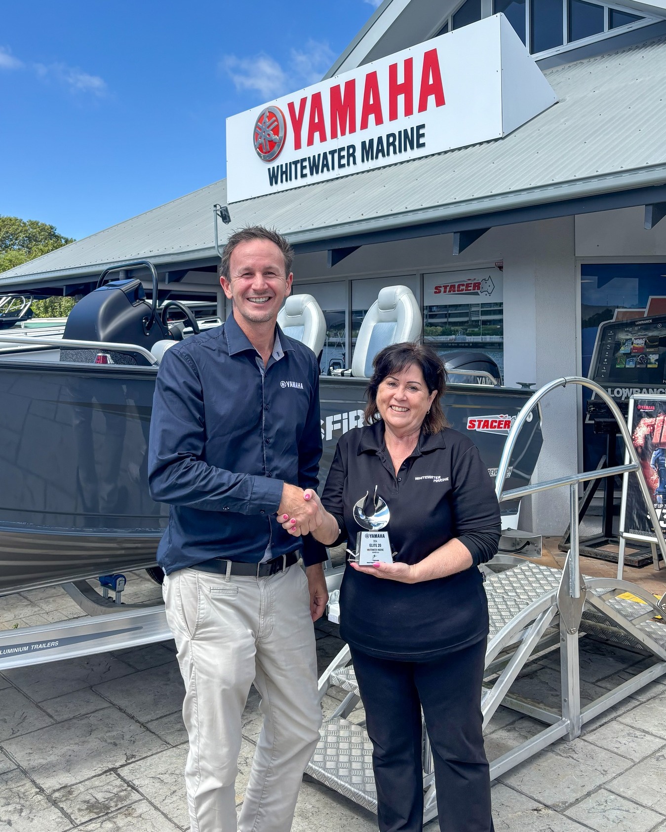 Whitewater Marine receives Yamaha Elite Dealer Award